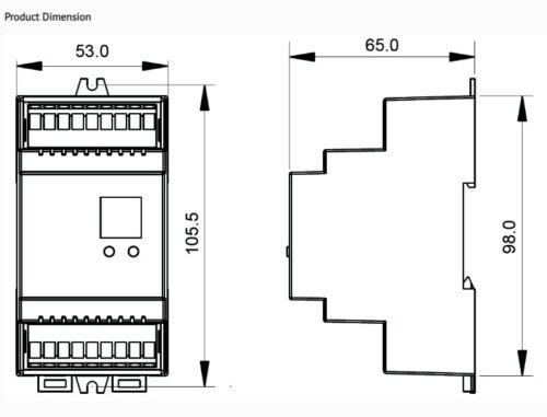 DALI DIN Rail SR-2302DIN 4x5Amp Constant Voltage Decoder - Image 4