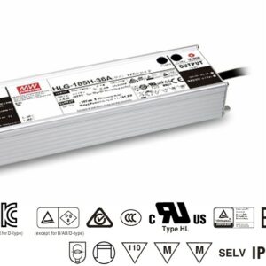 MEAN WELL HLG-185H Series Constant Voltage LED Driver