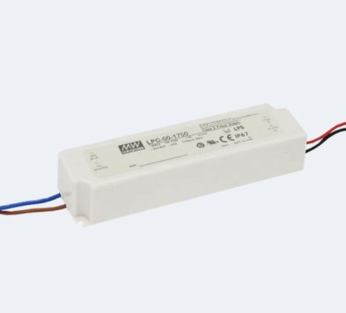 Mean Well LPC-60 60W Constant Voltage IP67 LED Driver