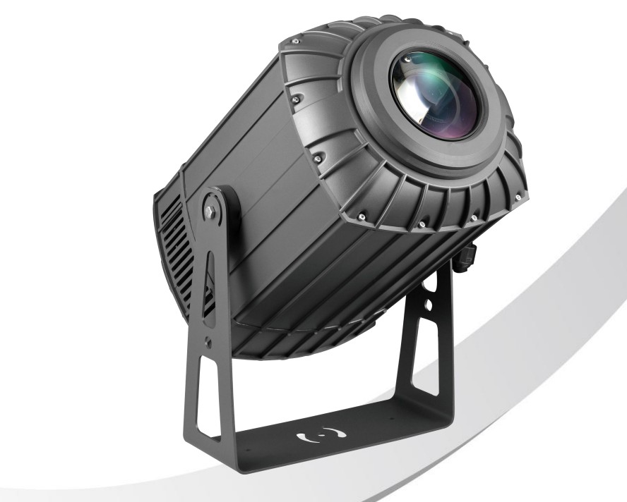 GHS Special Projects MIZ300-1 300W-LED-zoom-outdoor-gobo-projector..... GHSGHSMIZ300/1 Image Gobo Projector 300W LED Zoom IP6 - Image 1