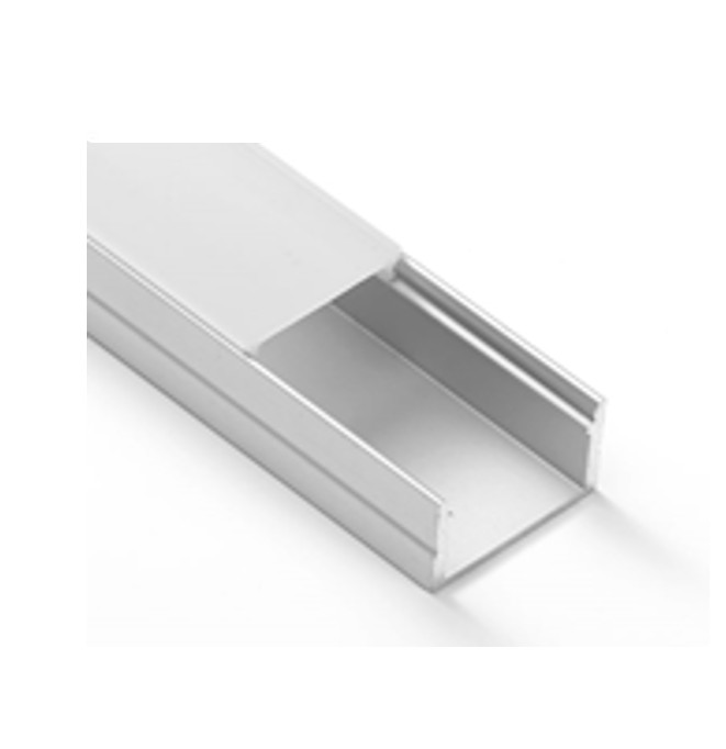 GHS special Projects Aluminium Channel Profile Extrusion For LED Ribbon Tape PC 06. PC06 LED Profile 2 Metre - Image 1