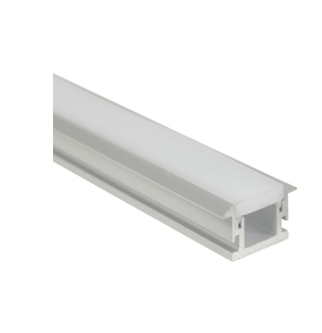 GHS special Projects Aluminium Channel Profile Extrusion For LED Ribbon Tape PC 27. PC27 LED Profile 2 Metre - Image 1