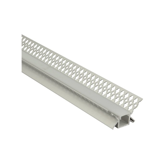 GHS special Projects Aluminium Channel Profile Extrusion Plaster-in Corner For LED Ribbon Tape PC i4. PCi4 LED Profile 2 Metre - Image 1