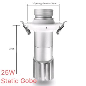 GHSMIZ-W-E Image 15-35Watt Gobo Projector LED IP20 - Image 2