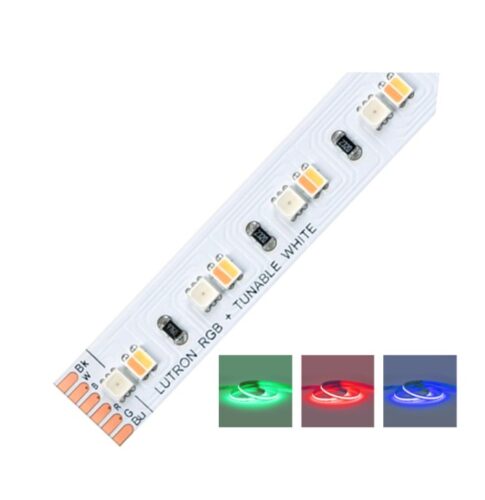 9.6W per Metre 24V Lutron Lumaris RGB and White Tunable Light Tape 5M