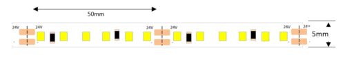 9.6W per Metre 24V Ultra Slim Tape Single Colour - Image 2