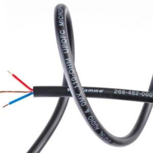 Van Damme Digi-Tour Grade AES MIC DMX cable, black 100M