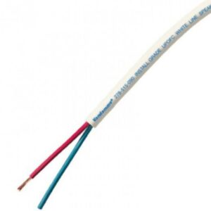 Van Damme White Line 2x1.5mm Speaker LSZH 100M