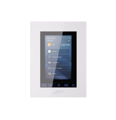 RTI Control KX4 4" Colour Touch Screen In-Wall Universal System Controller