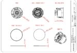 Sonance Visual Experience VX46R 4.5" Pivoting Two-Way Round Speaker (Pair) - Image 2