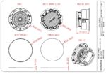 Sonance Visual Experience VX62R 6.5" Pivoting Two Way Round Speaker: PAIR - Image 2