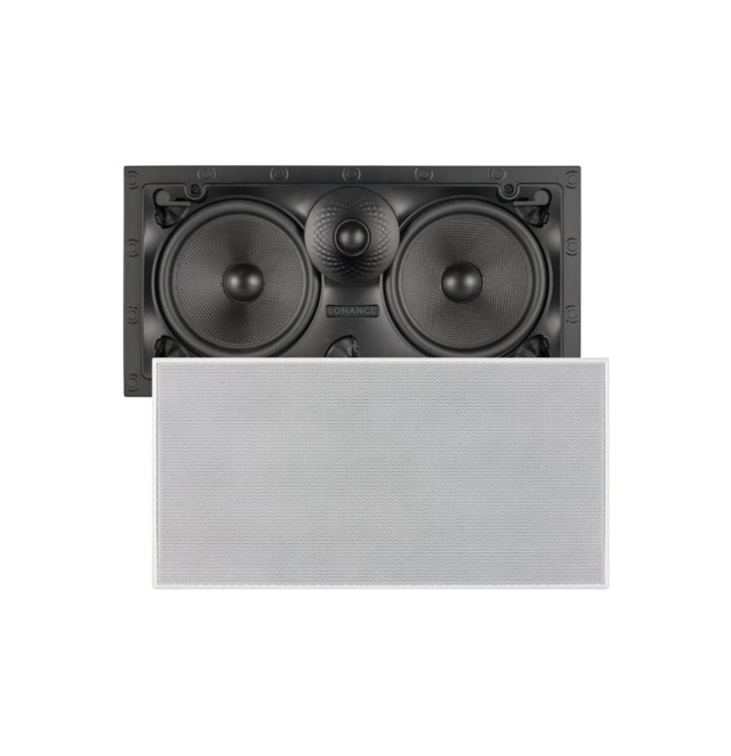 GHS-special-Projects-Sonance-VX62-LCR-Square-speaker-.jpg Sonance VX62 LCR Speaker With White Micro Trim Grille: EACH - Image 1
