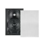Sonance VX66 SST 6" Rectangle Single Stereo Speaker With White Micro Trim Grille: EACH