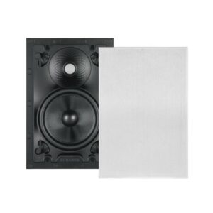 Sonance VX66 SST 6" Rectangle Single Stereo Speaker With White Micro Trim Grille: EACH