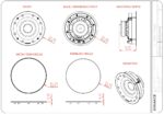 Sonance VXXT10RW Outdoor Extreme 10" Round Sub Woofer: EACH - Image 2